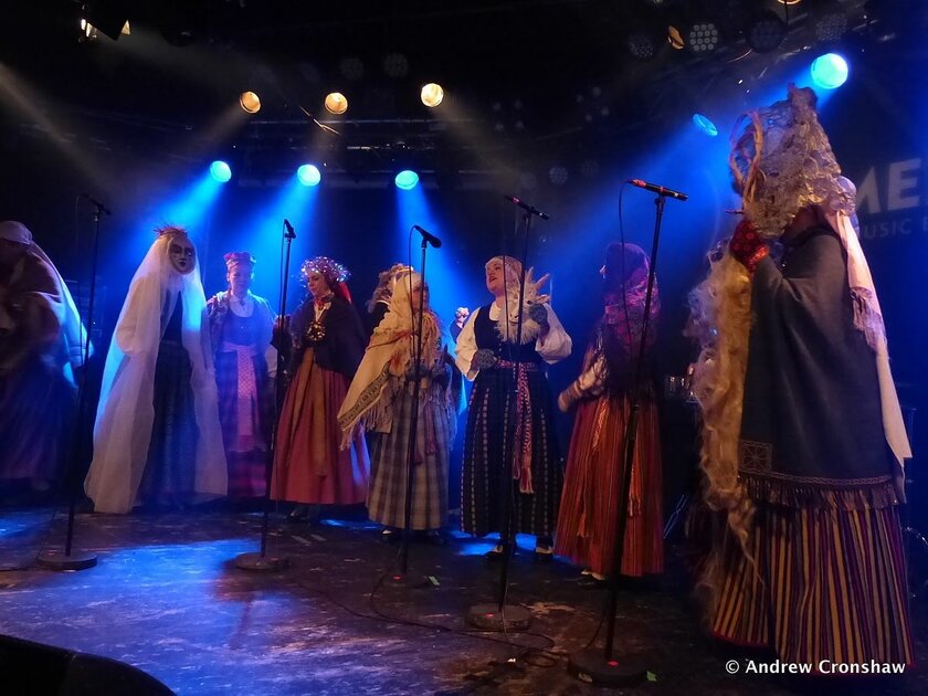Saucējas showcase at WOMEX 2019 in Tampere: Ancient polyphonic singing