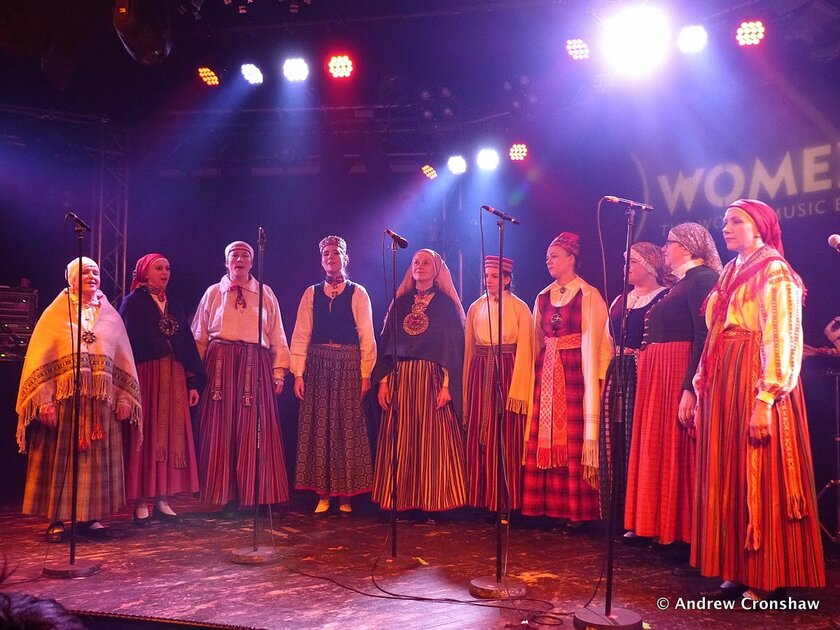 Saucējas showcase at WOMEX 2019 in Tampere: Ancient polyphonic singing