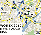 WOMEX 2010 Hotel/Venue Map