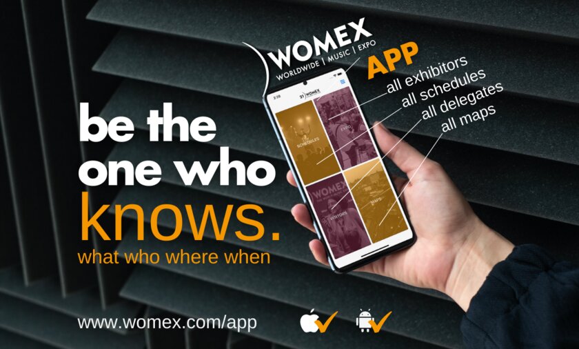 WOMEX 21 App Is Now Available!