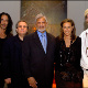 Carlos Leon, Harvey Leeds (Sony), Arun Gandhi, Donna Karan at Gandhi Tour Fundraiser NY