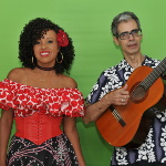 Elisete with her guitarist Ron Laor