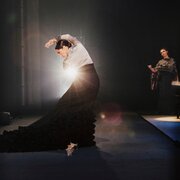 "Flamenco Trane" (Belén Maya and Ana Salazar, by Oscar Romero)