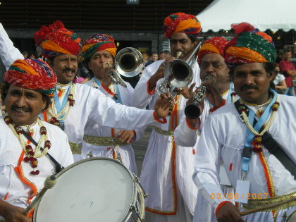 Jaipur Maharaja Brass Band Touring in Europe May to Nov 2014