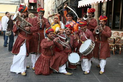 Jaipur Maharaja Brass Band Touring in Europe May to Nov 2014
