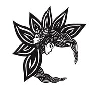 Goddesses, logo-artwork by Jausmė