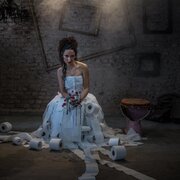 Toilet Paper Wedding Dress - Ph: Fede Benzenzette