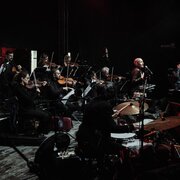 live Mercedes Peón & string orchestra Augsburg