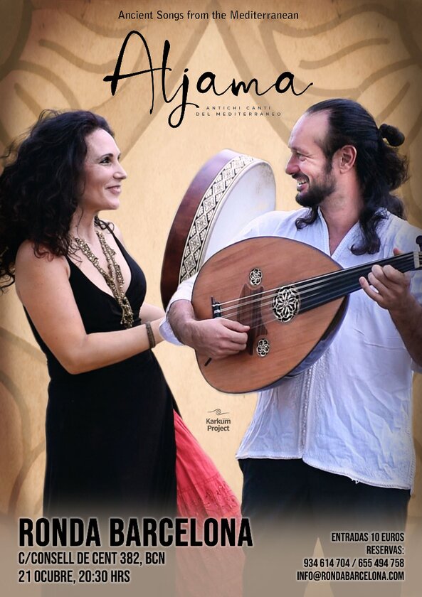 ALJAMA - ancient songs of the Mediterranean - ALJAMA live #RondaBarcelona
