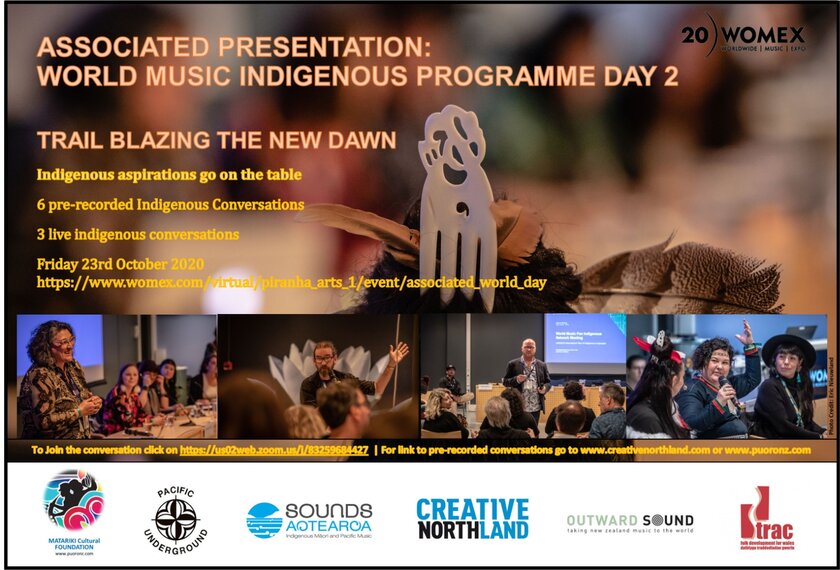 Associated presentation: World Music Indigenous Programme Day 2 - Trail blazing the new Dawn