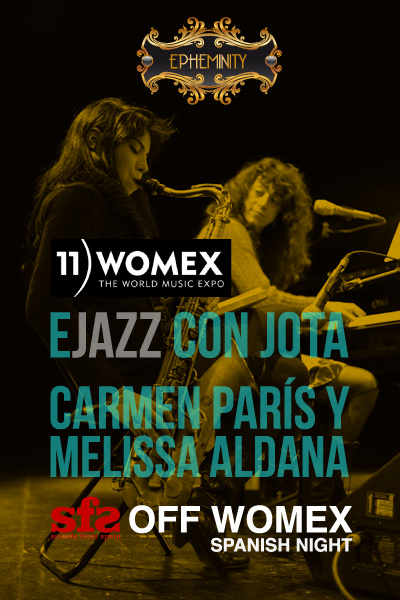 Carmen París & Melissa Aldana - WOMEX 2011 SHOWCASE: Carmen París & Melissa Aldana