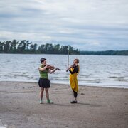 Duo Emilia Lajunen & Suvi Oskala by Sami Perttilä