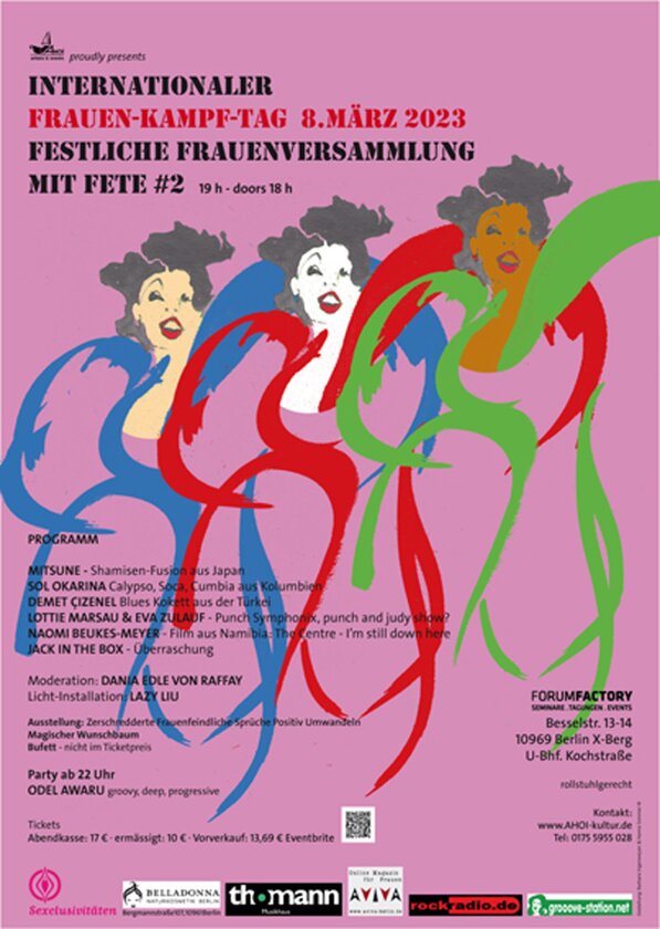 Festliche Frauenveranstaltung mit Fete #2 - International Womens Day