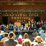 Children performing at 2017 Haapavesi Folk Music Festival