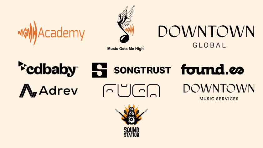 Downtown Music India / MGMH Logo