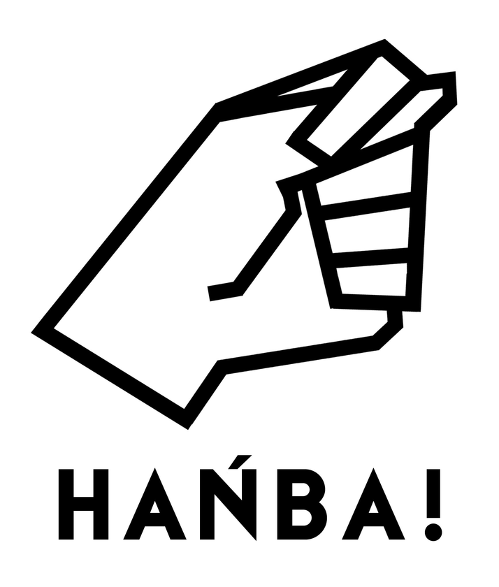 Hańba! Logo