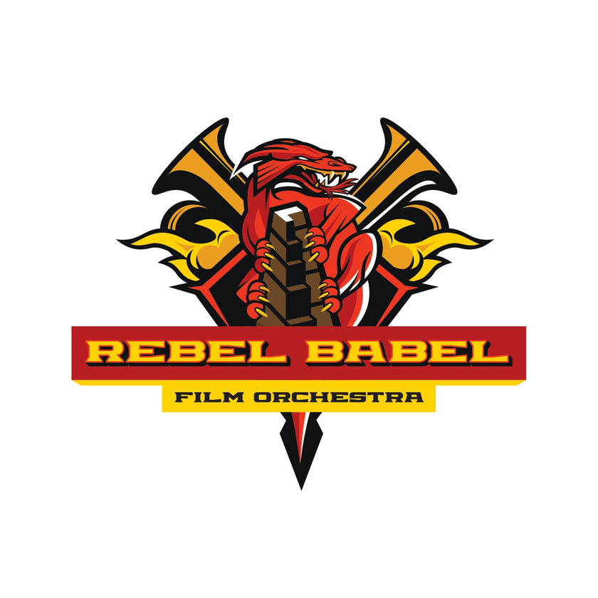 L.U.C. & Rebel Babel Film Orchestra Logo