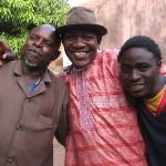 Mamadou Kelly, Yoro Cisse, and Baba Traore in Bamako