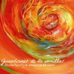 cover image of the album based in a painting made by Magali Cabrera