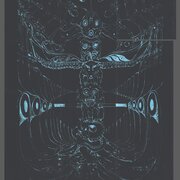 Inner cover SYMBOLOGY - it's also a OTD Poster A2 - board table, wish is the scenario of the band during the album tour