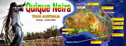 QUIQUE NEIRA - Australian Tour 13 Sept - 16 Oct 2013